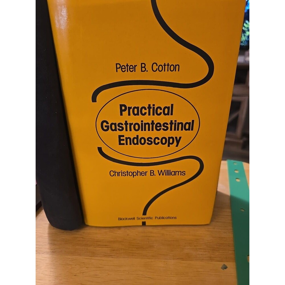 Practical Gastrointestinal Endoscopy Cotton Williams 1980 First Edition HC DJ